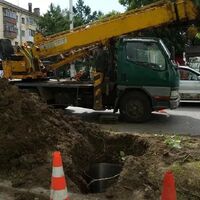 На улице Мира приступили ко второму этапу ремонта инженерных сетей